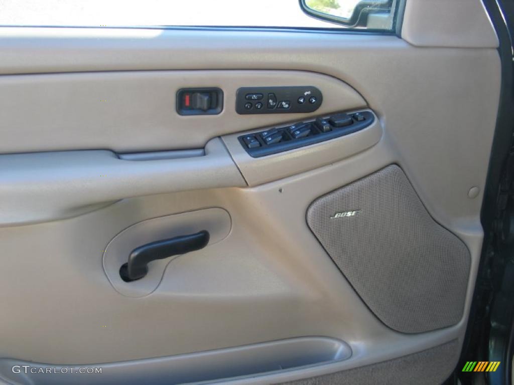 2004 Tahoe Z71 4x4 - Dark Green Metallic / Tan/Neutral photo #14