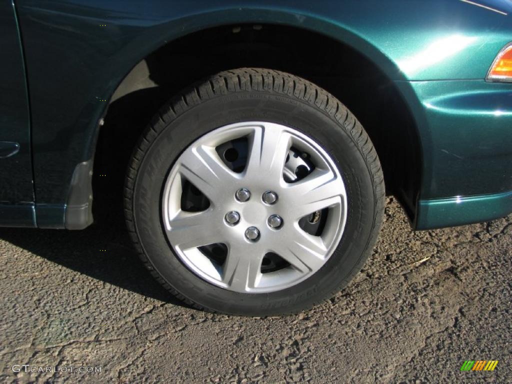2001 Galant ES - Sherwood Green Pearl / Tan photo #7