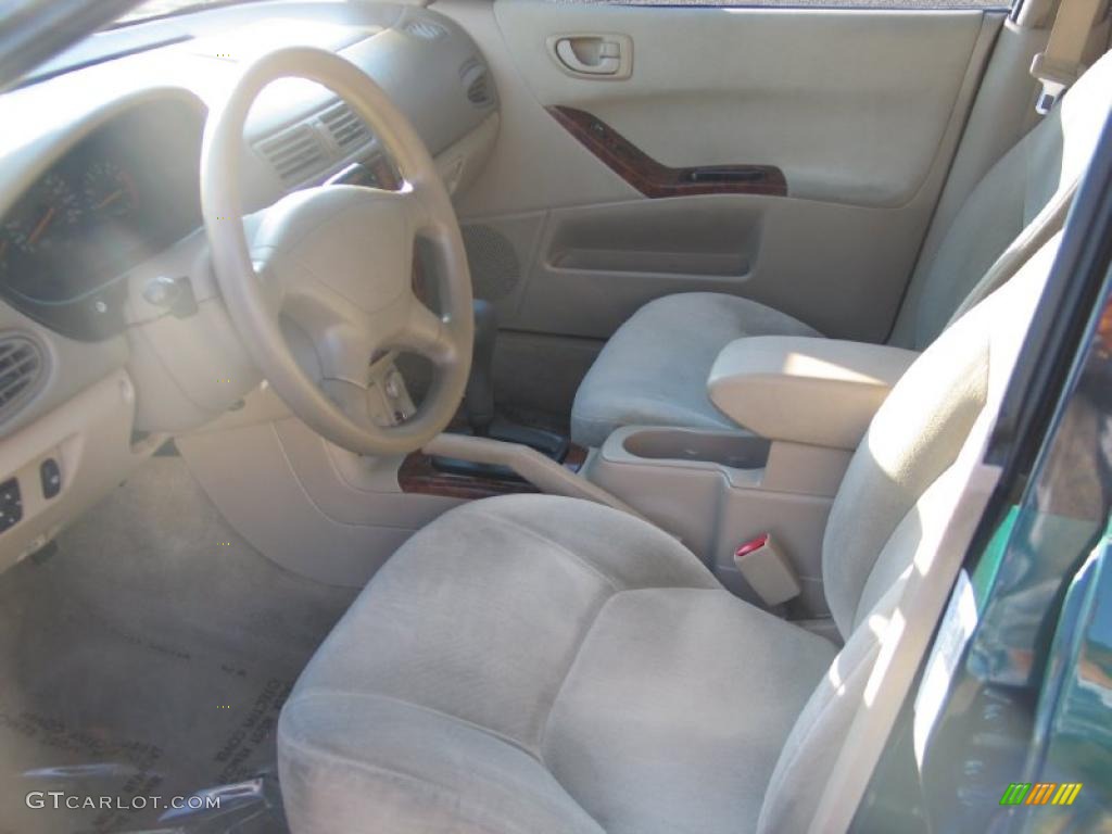 2001 Galant ES - Sherwood Green Pearl / Tan photo #8