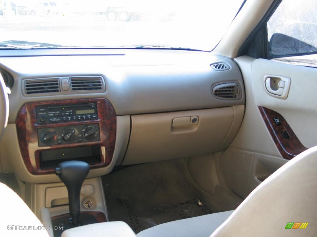 2001 Galant ES - Sherwood Green Pearl / Tan photo #10