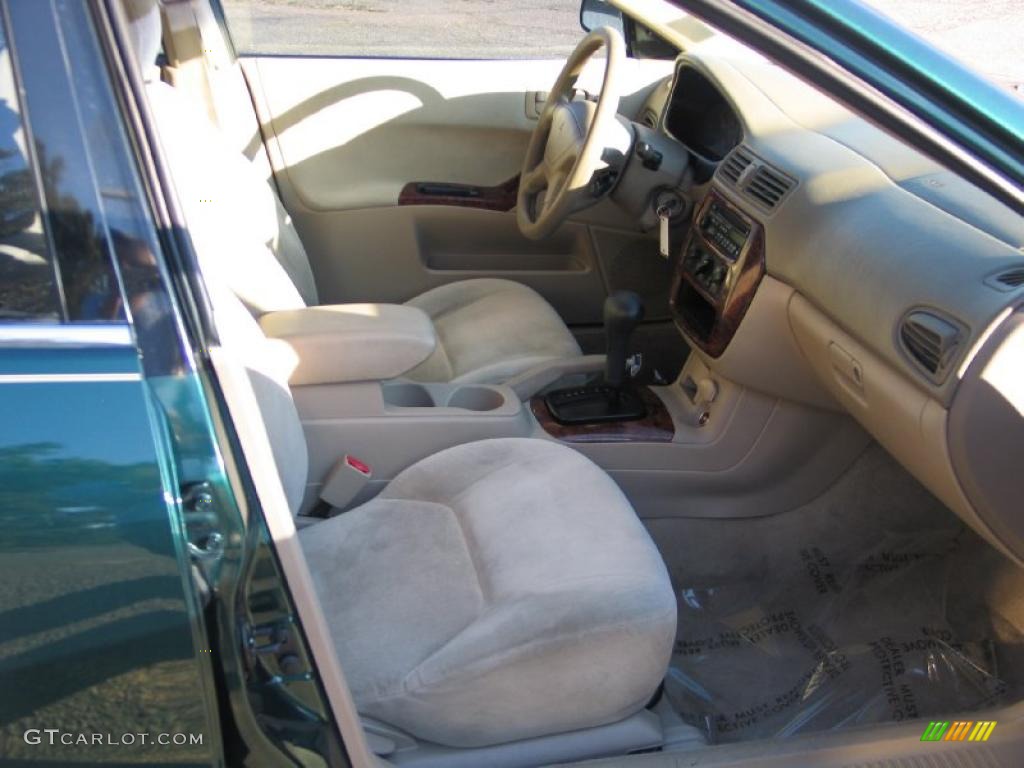 2001 Galant ES - Sherwood Green Pearl / Tan photo #11