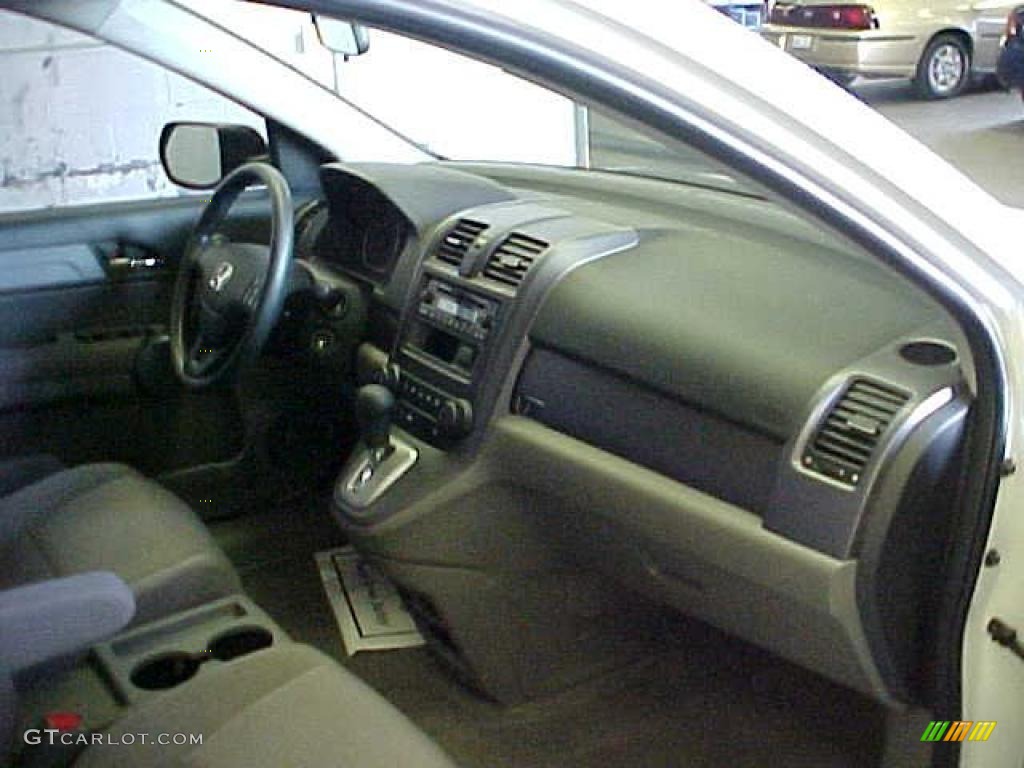 2008 CR-V LX 4WD - Taffeta White / Gray photo #7