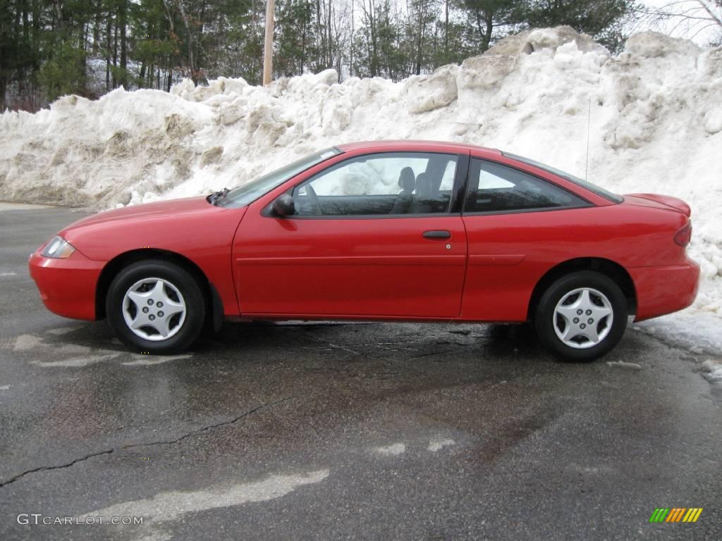 2003 Cavalier Coupe - Victory Red / Graphite Gray photo #6