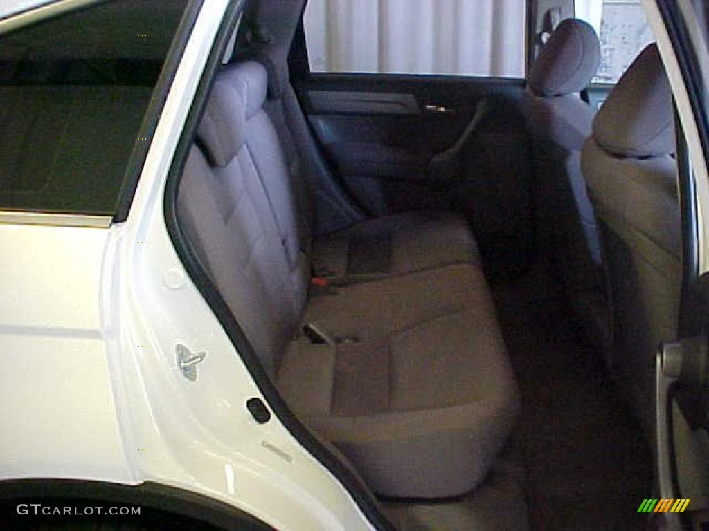 2008 CR-V LX 4WD - Taffeta White / Gray photo #10