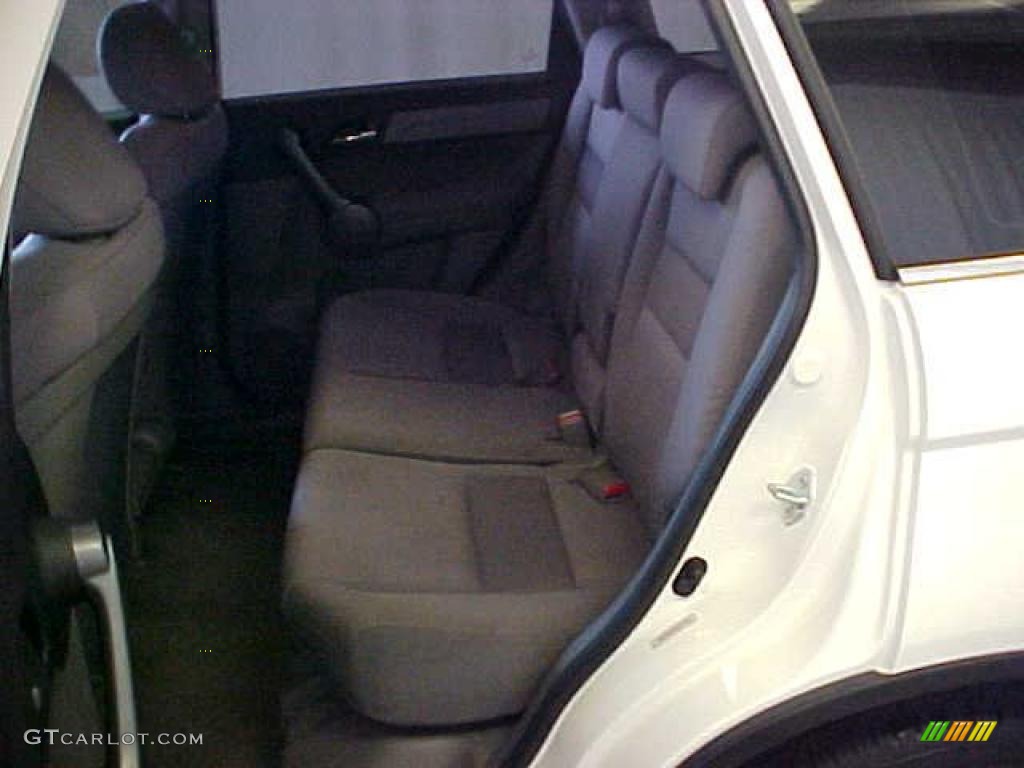2008 CR-V LX 4WD - Taffeta White / Gray photo #15