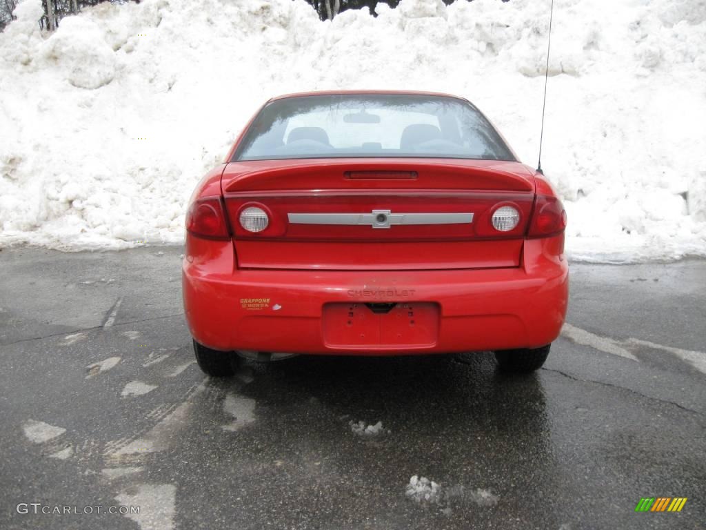 2003 Cavalier Coupe - Victory Red / Graphite Gray photo #9