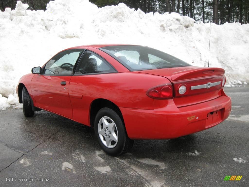 2003 Cavalier Coupe - Victory Red / Graphite Gray photo #10