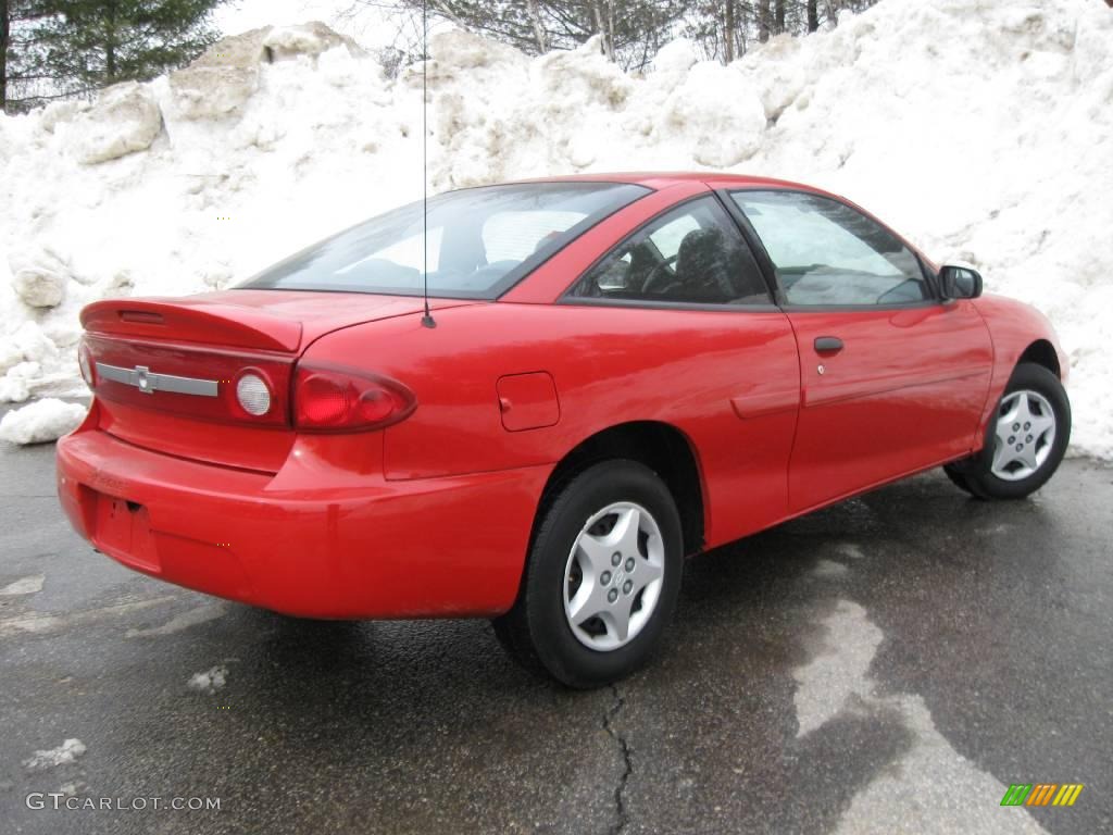 2003 Cavalier Coupe - Victory Red / Graphite Gray photo #11