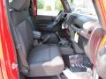 2011 Flame Red Jeep Wrangler Unlimited Sport 4x4  photo #14