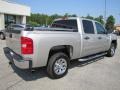 2008 Silver Birch Metallic Chevrolet Silverado 1500 LS Crew Cab  photo #7