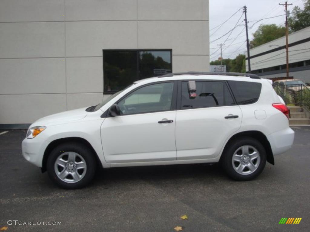 2007 RAV4 4WD - Super White / Taupe photo #1
