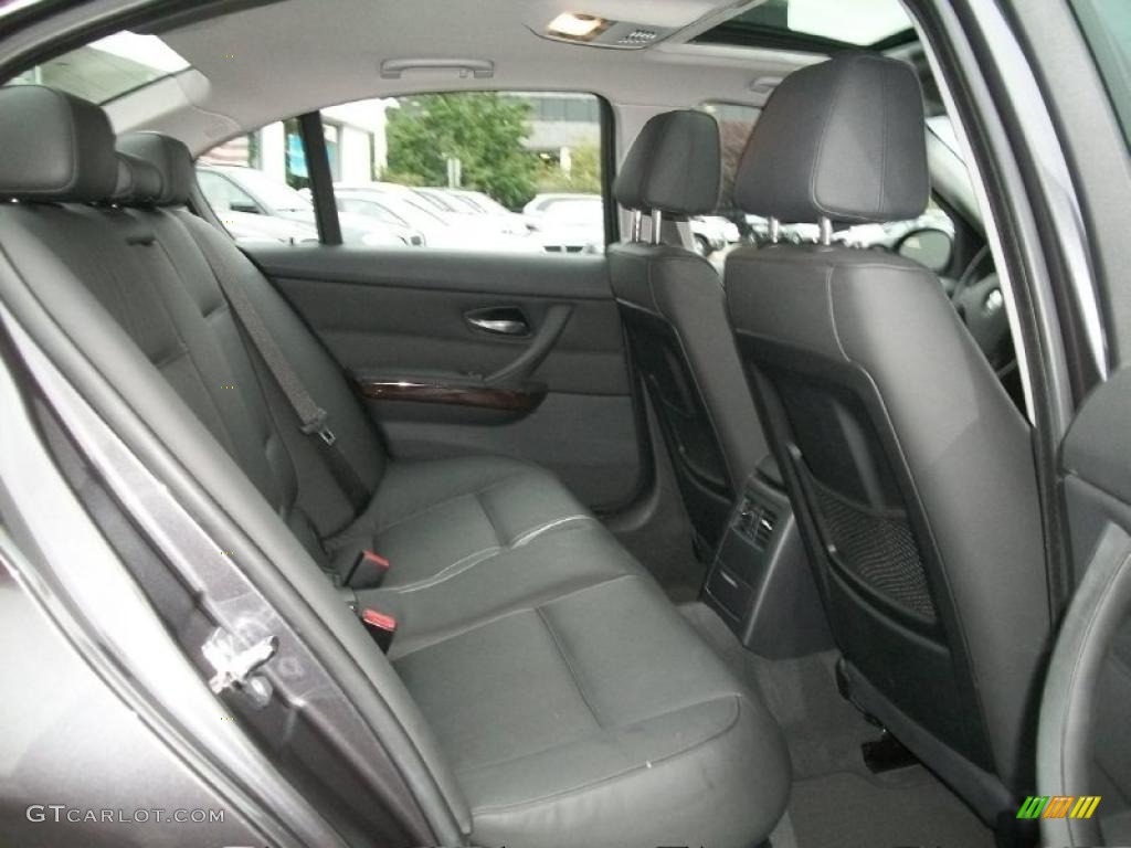 2008 3 Series 328xi Sedan - Sparkling Graphite Metallic / Black photo #24