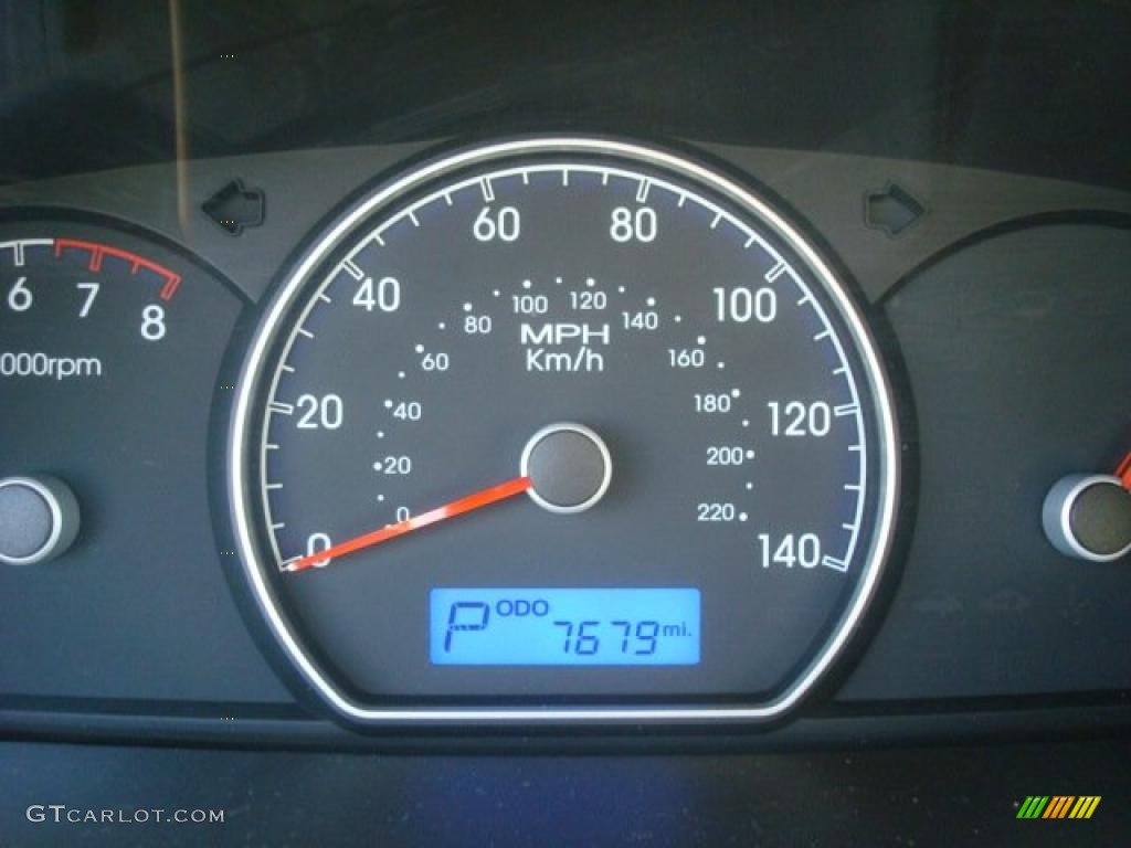 2010 Elantra GLS - Carbon Gray Mist / Gray photo #12