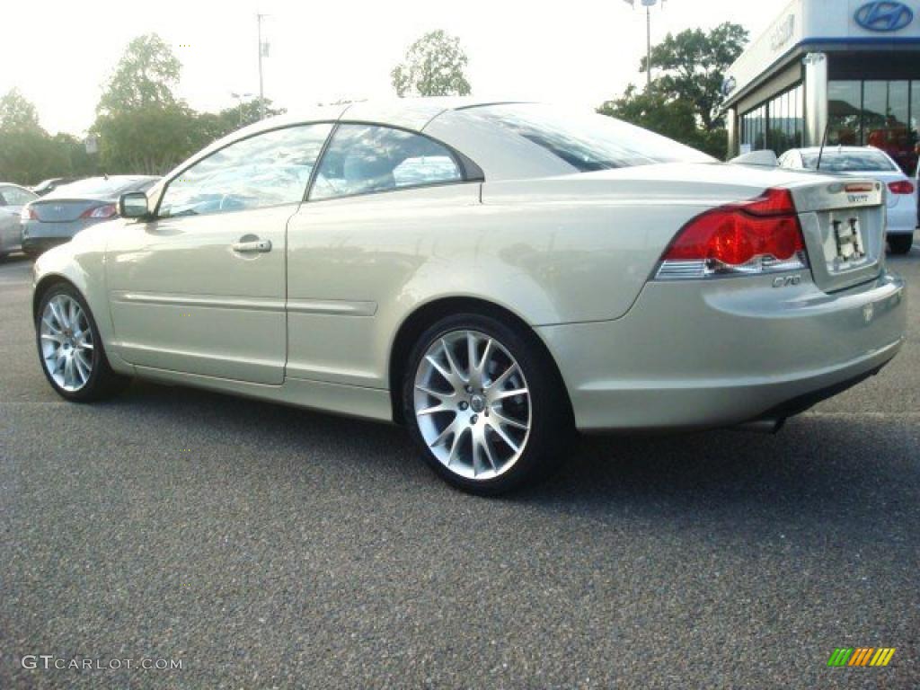 2007 C70 T5 Convertible - Zanzibar Gold Metallic / Calcite Cream photo #32