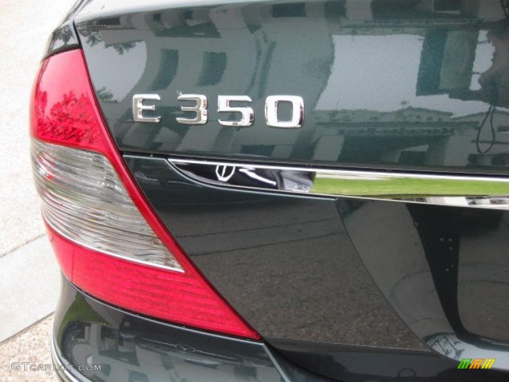 2008 E 350 Sedan - Jade Green Metallic / Black photo #6