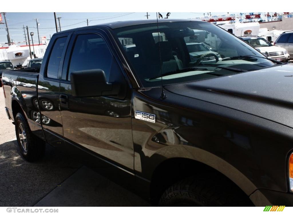 2005 F150 XLT SuperCab 4x4 - Dark Shadow Grey Metallic / Medium Flint/Dark Flint Grey photo #18