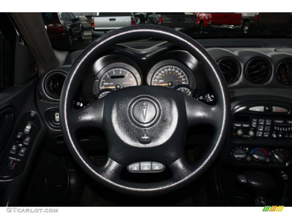 2000 Grand Am SE Sedan - Arctic White / Dark Pewter photo #8