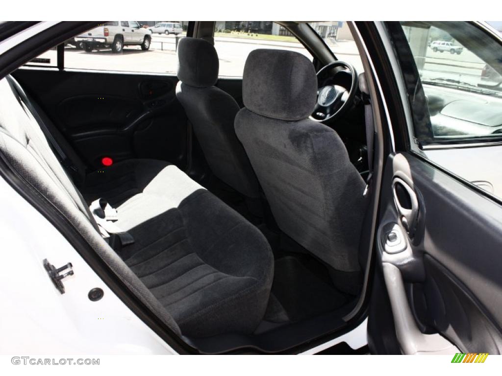 2000 Grand Am SE Sedan - Arctic White / Dark Pewter photo #12