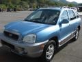 2004 Arctic Blue Hyundai Santa Fe GLS  photo #2