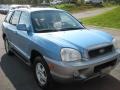 2004 Arctic Blue Hyundai Santa Fe GLS  photo #4