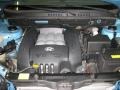 2004 Arctic Blue Hyundai Santa Fe GLS  photo #13