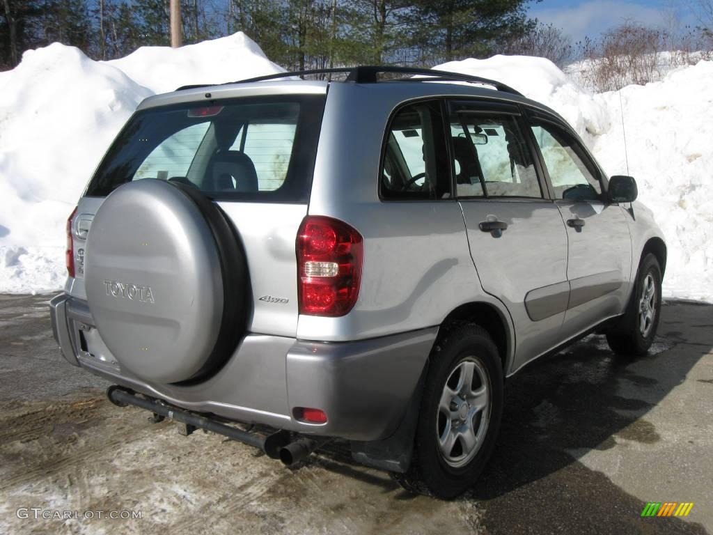 2004 RAV4 4WD - Titanium Metallic / Dark Charcoal photo #11