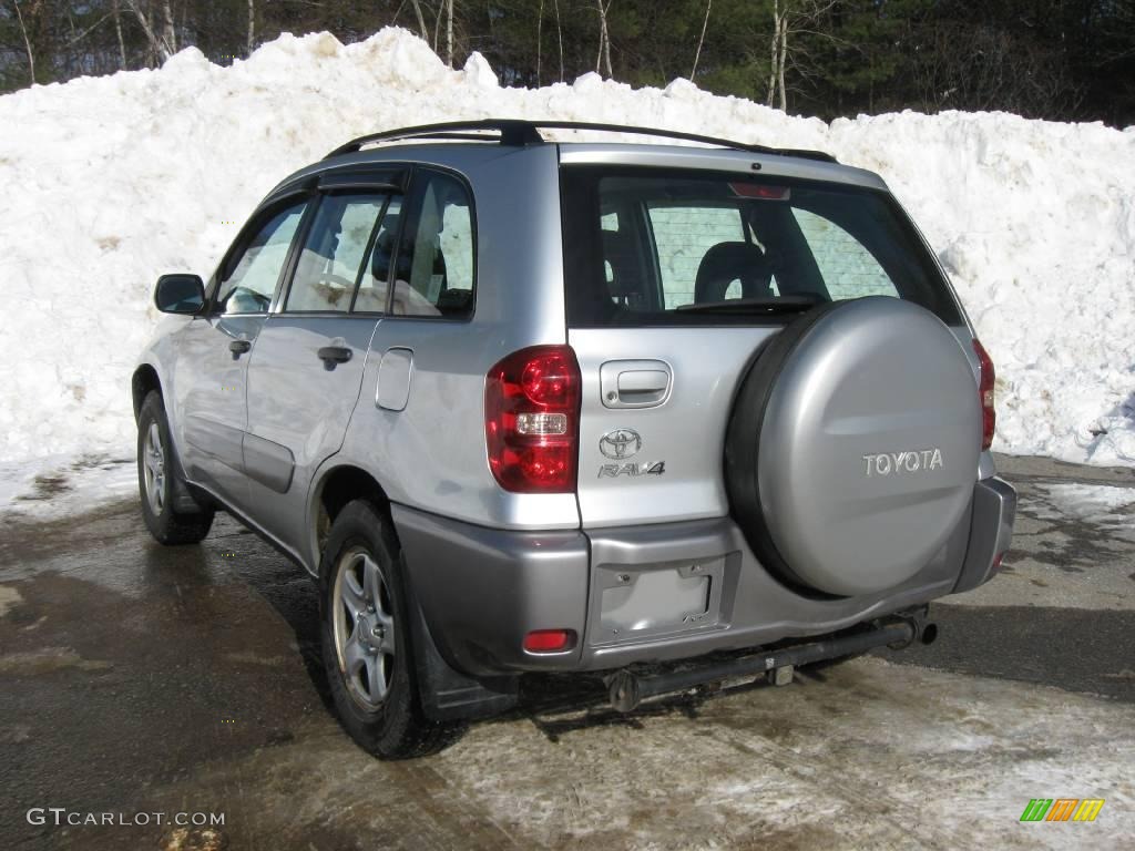 2004 RAV4 4WD - Titanium Metallic / Dark Charcoal photo #12