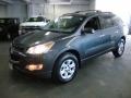 2009 Cyber Gray Metallic Chevrolet Traverse LS AWD  photo #2