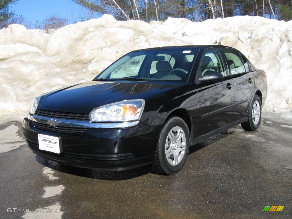 2005 Malibu Sedan - Black / Gray photo #8