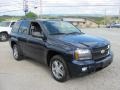 2007 Imperial Blue Metallic Chevrolet TrailBlazer LT 4x4  photo #9