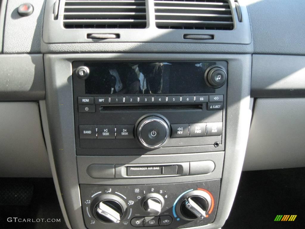 2007 Cobalt LS Sedan - Black / Gray photo #3