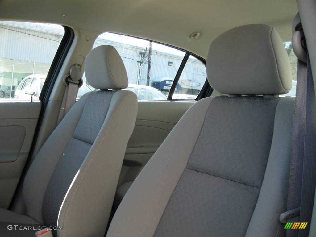 2007 Cobalt LS Sedan - Black / Gray photo #4