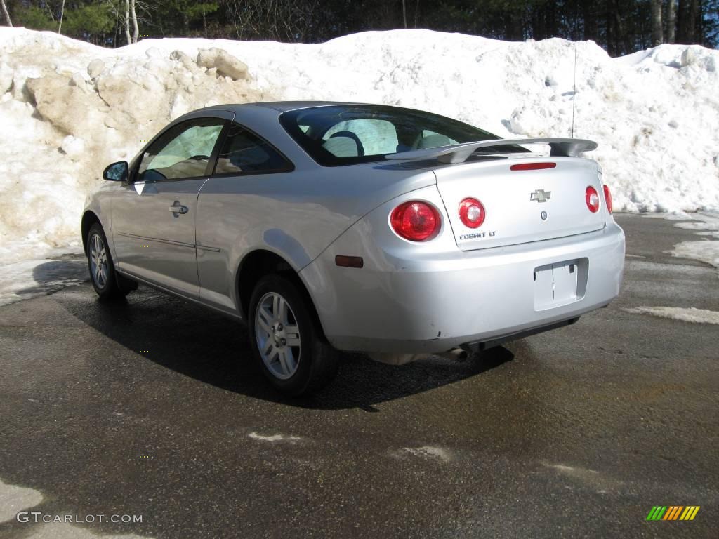 2007 Cobalt LT Coupe - Ultra Silver Metallic / Gray photo #10