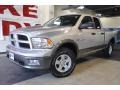 2010 Bright Silver Metallic Dodge Ram 1500 TRX4 Quad Cab 4x4  photo #2