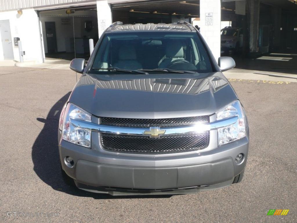 2006 Equinox LT AWD - Dark Silver Metallic / Light Gray photo #2