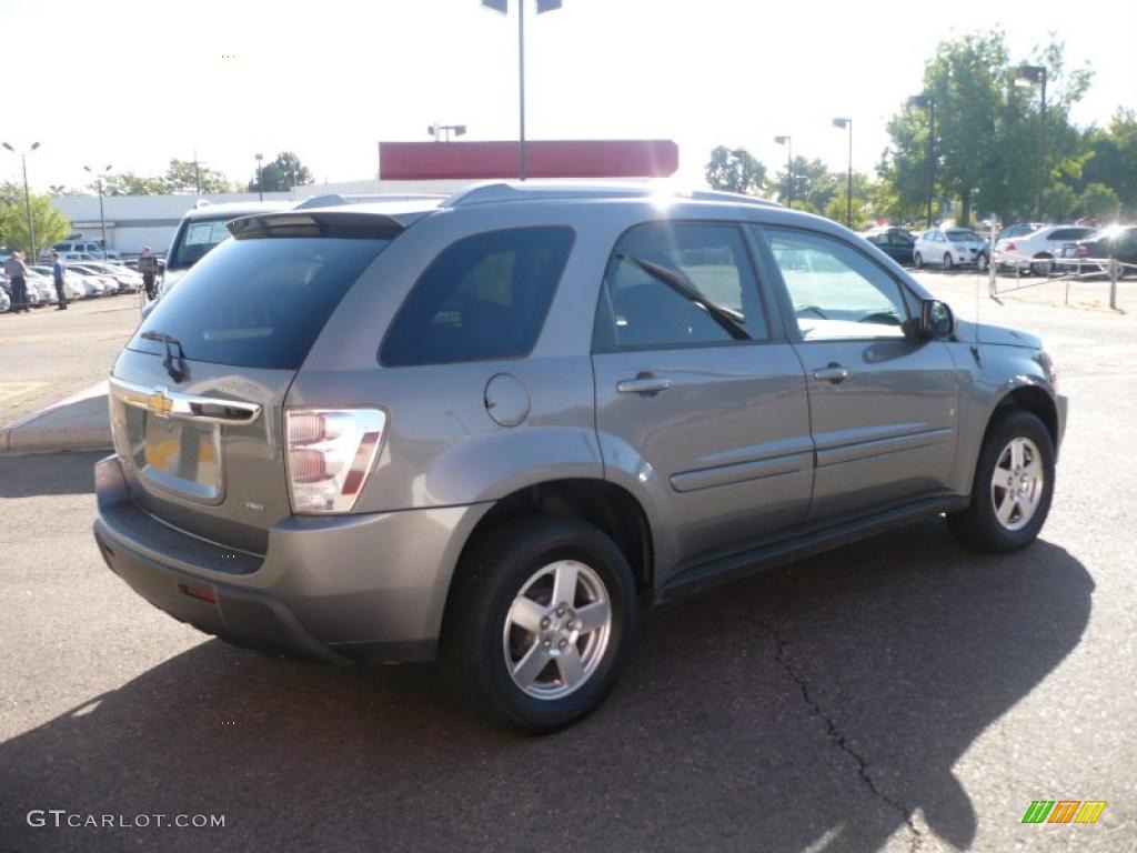 2006 Equinox LT AWD - Dark Silver Metallic / Light Gray photo #4