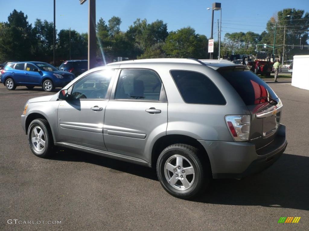 2006 Equinox LT AWD - Dark Silver Metallic / Light Gray photo #6