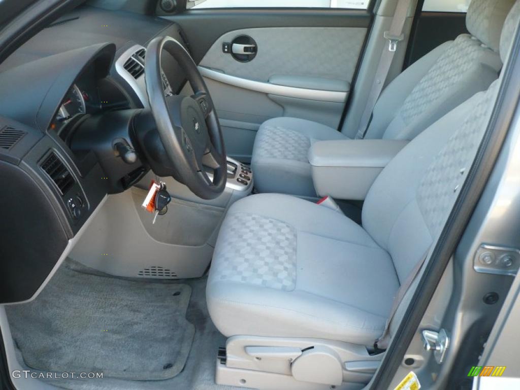 2006 Equinox LT AWD - Dark Silver Metallic / Light Gray photo #8