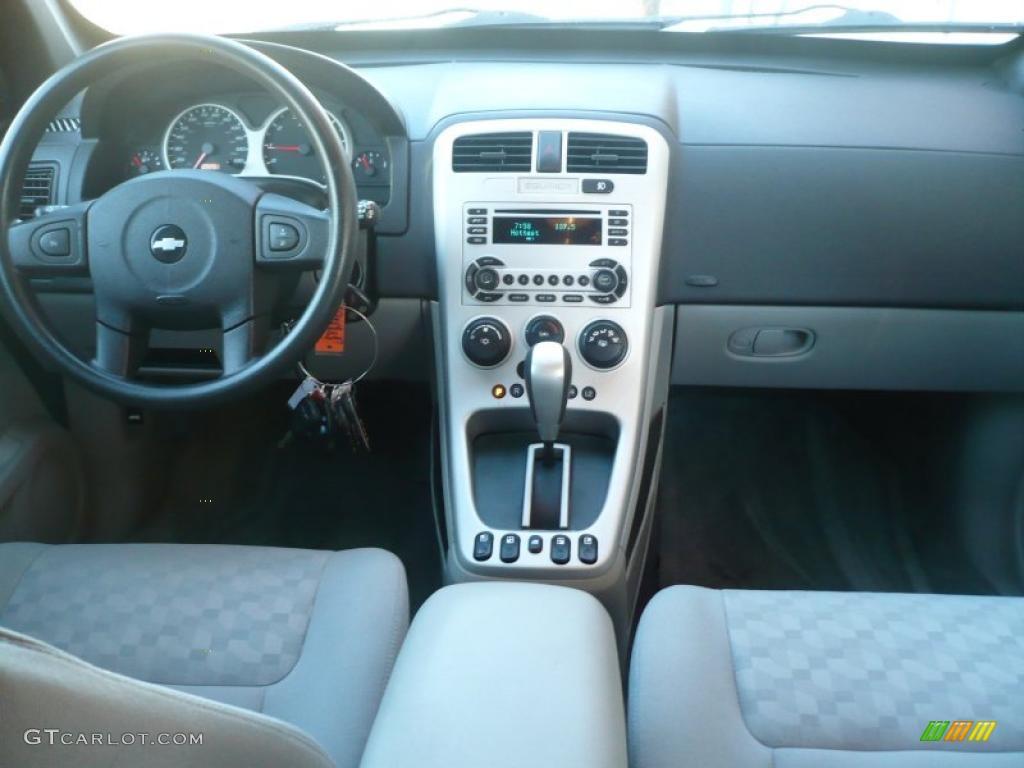 2006 Equinox LT AWD - Dark Silver Metallic / Light Gray photo #13