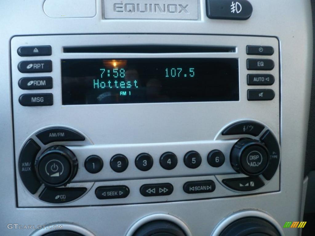 2006 Equinox LT AWD - Dark Silver Metallic / Light Gray photo #20