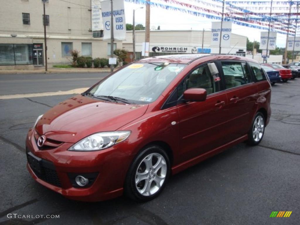 2008 MAZDA5 Touring - Copper Red / Sand photo #1