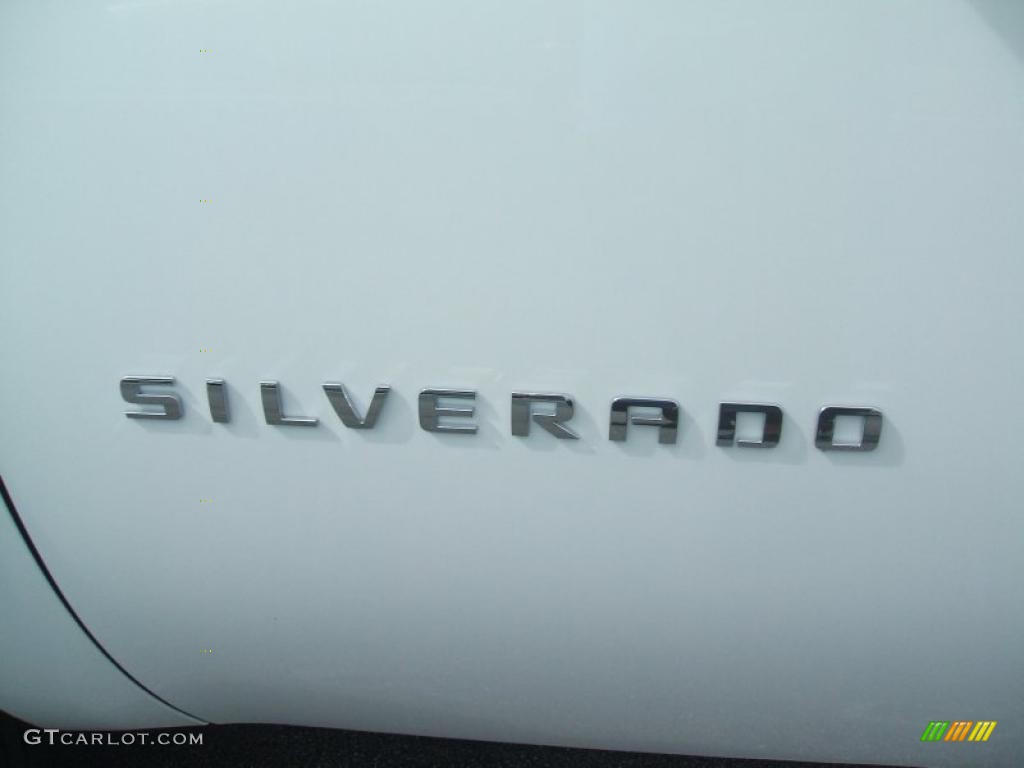 2011 Silverado 1500 Extended Cab 4x4 - Summit White / Dark Titanium photo #8