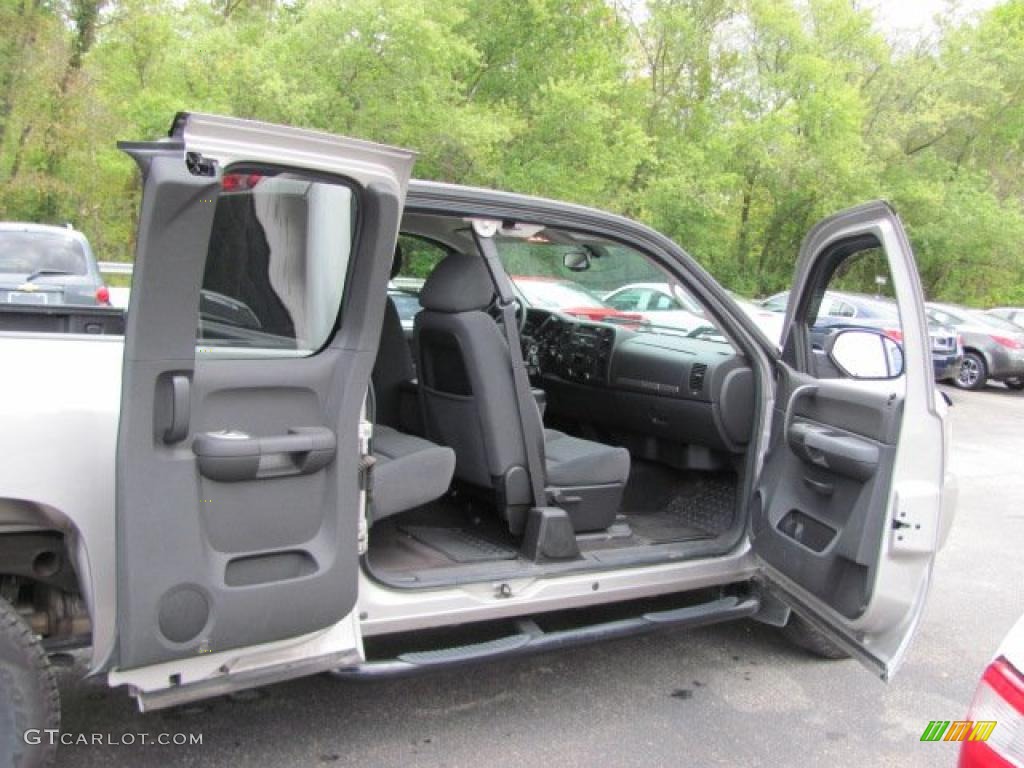 2009 Silverado 1500 LT Extended Cab 4x4 - Silver Birch Metallic / Ebony photo #6