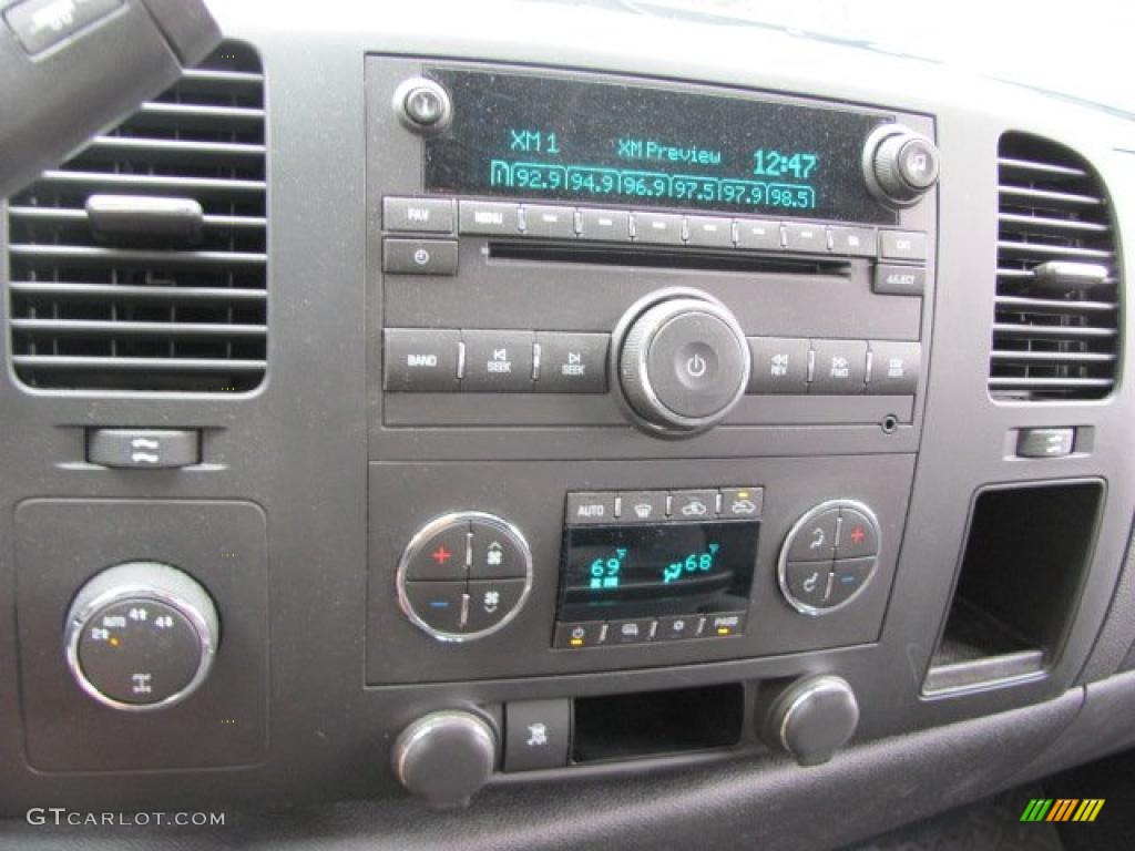 2009 Silverado 1500 LT Extended Cab 4x4 - Silver Birch Metallic / Ebony photo #11