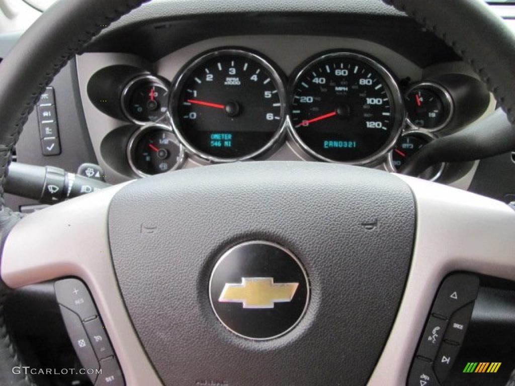 2009 Silverado 1500 LT Extended Cab 4x4 - Silver Birch Metallic / Ebony photo #12