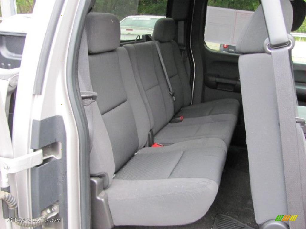 2009 Silverado 1500 LT Extended Cab 4x4 - Silver Birch Metallic / Ebony photo #13