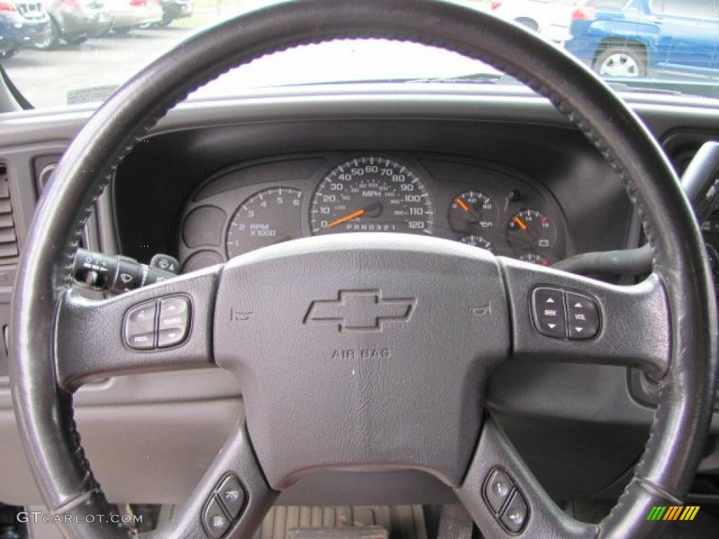 2006 Silverado 1500 LT Extended Cab 4x4 - Blue Granite Metallic / Medium Gray photo #11