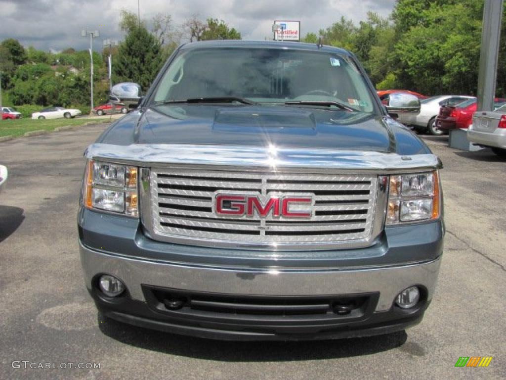 2008 Sierra 1500 Regular Cab 4x4 - Stealth Gray Metallic / Dark Titanium photo #2