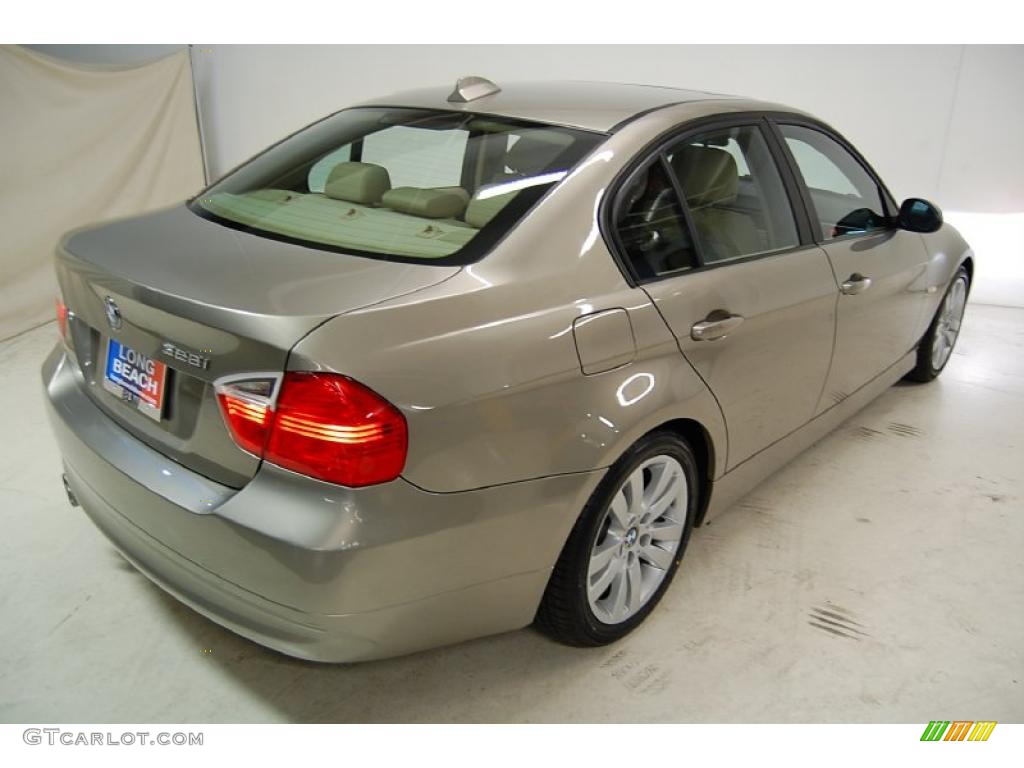 2008 3 Series 328i Sedan - Platinum Bronze Metallic / Cream Beige photo #5