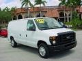 2010 Oxford White Ford E Series Van E150 Cargo  photo #1